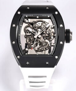 Replica BBR Factory Richard Mille RM-055 Black Ceramic Case - Buy Replica Watches