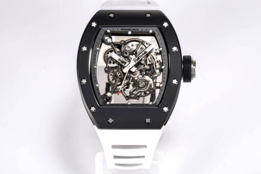 Replica BBR Factory Richard Mille RM-055 Black Ceramic Case - Buy Replica Watches
