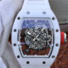 Replica KV Factory Richard Mille RM055 White Rubber Strap - Buy Replica Watches