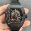 Replica KV Factory Richard Mille RM055 V2 Black Ceramic Rubber Strap - Buy Replica Watches