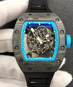 Replica ZF Factory Richard Mille RM055 Carbon Fiber Case - Buy Replica Watches