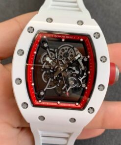 Replica KV Factory Richard Mille RM055 V2 Ceramic Rubber Strap - Buy Replica Watches