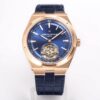 Replica BBR Factory Vacheron Constantin Overseas Tourbillon 6000V/110R-B733 Blue Strap - Buy Replica Watches