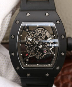 Replica KV Factory Richard Mille RM055 Black Strap - Buy Replica Watches