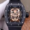 Replica JB Factory Richard Mille RM52-01 Tourbillon Rose Gold Skull Dial - Buy Replica Watches