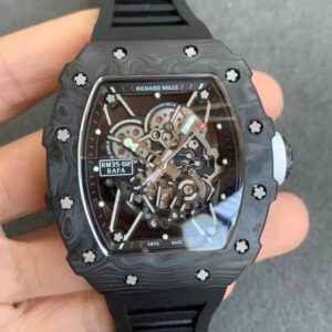 Replica KV Factory Richard Mille RM035-02 Carbon Fiber Black Strap - Buy Replica Watches