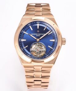 Replica BBR Factory Vacheron Constantin Overseas Tourbillon 6000V/110R-B733 Pink Gold - Buy Replica Watches