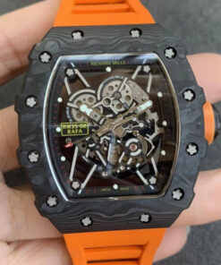 Replica KV Factory Richard Mille RM35-02 V3 Orange Strap - Buy Replica Watches