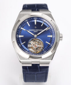 Replica BBR Factory Vacheron Constantin Overseas Tourbillon 6000V/110A-B544 Leather Strap - Buy Replica Watches