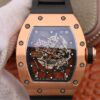 Replica KV Factory Richard Mille RM035 Americas Rose Gold Black Strap - Buy Replica Watches