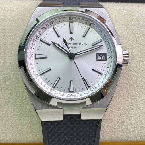 Replica 8F Factory Vacheron Constantin Overseas 4500V Black Strap - Buy Replica Watches