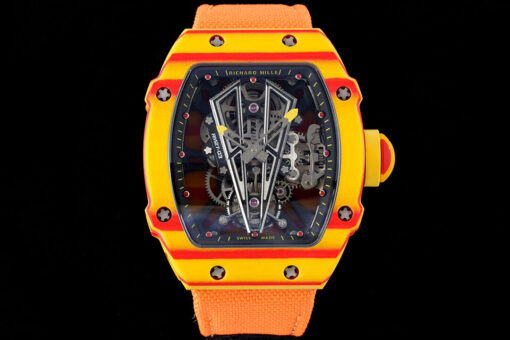 Replica RM Factory Richard Mille RM27-03 Rafael Nadal Tourbillon Orange Strap - Buy Replica Watches