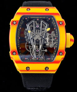 Replica RM Factory Richard Mille RM27-03 Rafael Nadal Tourbillon Black Strap - Buy Replica Watches