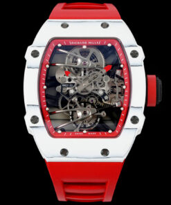 Replica RM Factory Richard Mille RM27-02 Rafael Nadal Tourbillon Red Rubber Strap - Buy Replica Watches