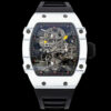 Replica RM Factory Richard Mille RM27-02 Rafael Nadal Tourbillon Black Rubber Strap - Buy Replica Watches