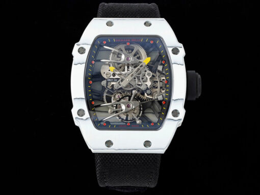 Replica RM Factory Richard Mille RM27-02 Rafael Nadal Tourbillon Black Strap - Buy Replica Watches