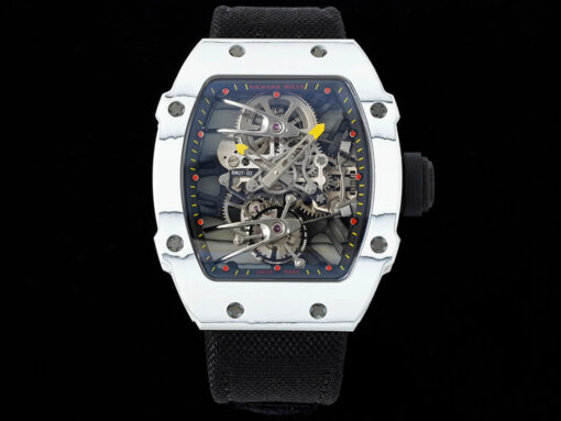 Replica RM Factory Richard Mille RM27-02 Rafael Nadal Tourbillon Black Strap - Buy Replica Watches