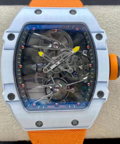 Replica RM Factory Richard Mille RM27-02 Skeleton Tourbillon Orange Strap - Buy Replica Watches