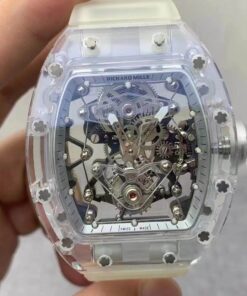 Replica EUR Factory Richard Mille RM027 Transparent Dial - Buy Replica Watches