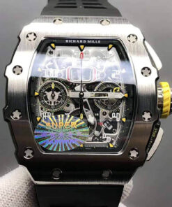 Replica KV Factory Richard Mille RM11-03 Titanium Case Rubber Strap - Buy Replica Watches