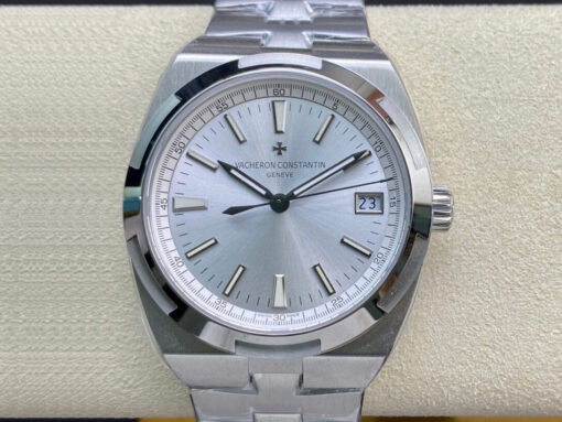 Replica 8F Factory Vacheron Constantin Overseas 4500V/110A-B126 Silvery White Dial - Buy Replica Watches