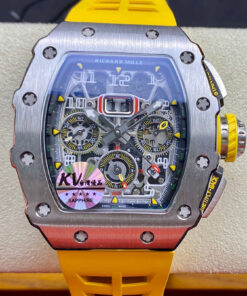 Replica KV Factory Richard Mille RM011 FELIPE MASSA Titanium Steel Case - Buy Replica Watches