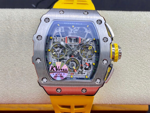 Replica KV Factory Richard Mille RM011 FELIPE MASSA Titanium Steel Case - Buy Replica Watches