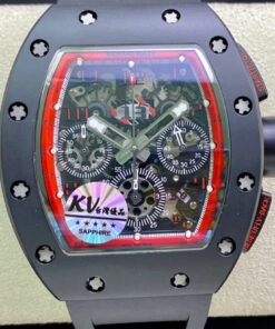 Replica KV Factory Richard Mille RM011 Ceramic Black Strap - Buy Replica Watches