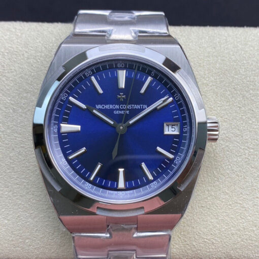 Replica 8F Factory Vacheron Constantin Overseas 4500V/110A-B128 Blue Dial - Buy Replica Watches