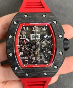 Replica KV Factory Richard Mille RM-011 V2 Black Forged Carbon Case - Buy Replica Watches