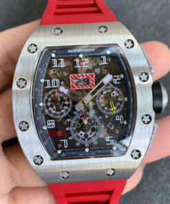 Replica KV Factory Richard Mille RM011 Red Rubber Strap - Buy Replica Watches