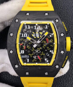 Replica KV Factory Richard Mille RM-011 Yellow Strap - Buy Replica Watches