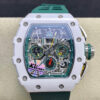 Replica KV Factory Richard Mille RM011-03 Green Strap - Buy Replica Watches