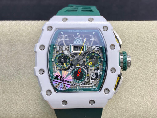 Replica KV Factory Richard Mille RM011-03 Green Strap - Buy Replica Watches