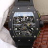 Replica KV Factory Richard Mille RM-011 Black Strap - Buy Replica Watches