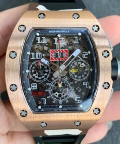 Replica KV Factory Richard Mille RM11 Rose Gold Camouflage Strap - Buy Replica Watches