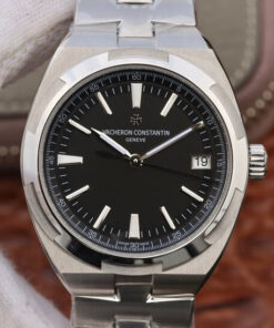 Replica 8F Factory Vacheron Constantin Overseas 4500V/110A-B483 Black Dial - Buy Replica Watches