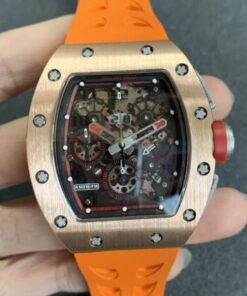 Replica KV Factory Richard Mille RM011 Rose Gold - Buy Replica Watches