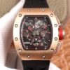 Replica KV Factory Richard Mille RM011-03 Flyback Chronograph Rose Gold Case Swiss RMAC3 - Buy Replica Watches