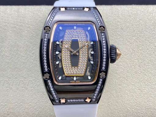 Replica RM Factory Richard Mille RM 07-01 Black Ceramic Case - Buy Replica Watches