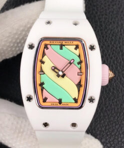 Replica RM Factory Richard Mille RM-07 Bon Bon White Ceramic Case - Buy Replica Watches