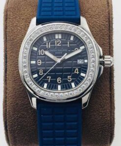 Replica PPF Factory Patek Philippe Aquanaut 5067A-025 Quartz Movement Blue Dial - Buy Replica Watches