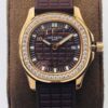 Replica PPF Factory Patek Philippe Aquanaut 5067A Quartz Movement Rose Gold Brown Dial - Buy Replica Watches