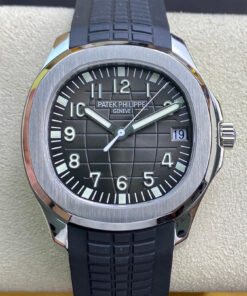 Replica ZF Factory Patek Philippe Aquanaut 5165A 38MM Black Dial - Buy Replica Watches