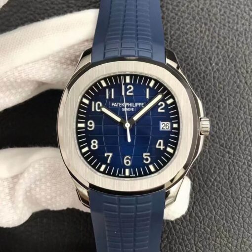 Replica 3K Factory Patek Philippe Aquanaut 5168G-001 Blue Gradient Dial - Buy Replica Watches