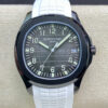 Replica ZF Factory Patek Philippe Aquanaut PP5167 DLC White Strap - Buy Replica Watches
