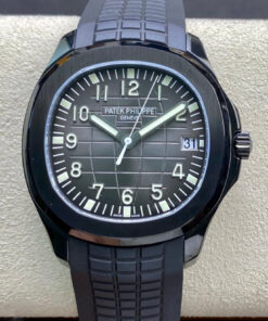 Replica ZF Factory Patek Philippe Aquanaut PP5167 DLC Rubber Strap - Buy Replica Watches