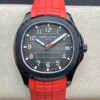 Replica ZF Factory Patek Philippe Aquanaut PP5167 DLC Black Dial - Buy Replica Watches