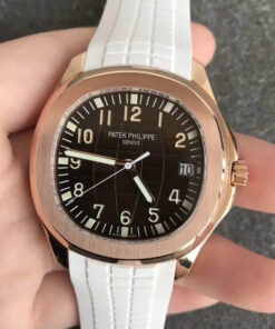 Replica ZF Factory Patek Philippe Aquanaut 5168G White Strap - Buy Replica Watches