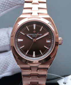 Replica 8F Factory Vacheron Constantin Overseas 4500V Rose Gold - Buy Replica Watches